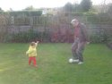 Football with Granddad David